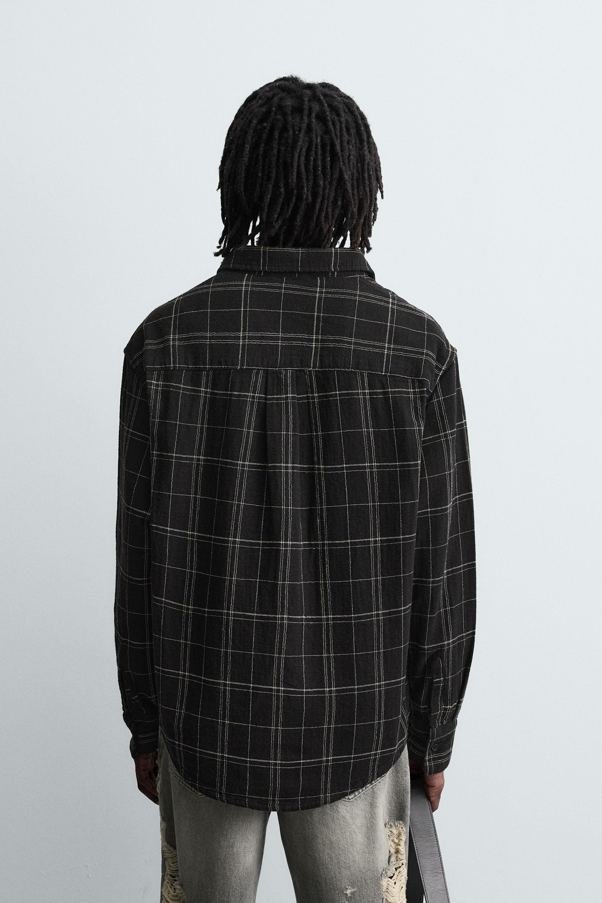 PLAID OVERSHIRT